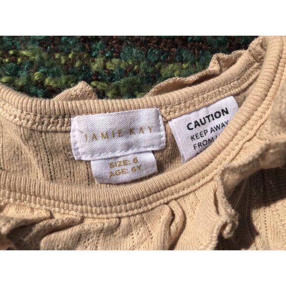 Jamie Kay Frill Singlet In Chai - Picture 4 of 5